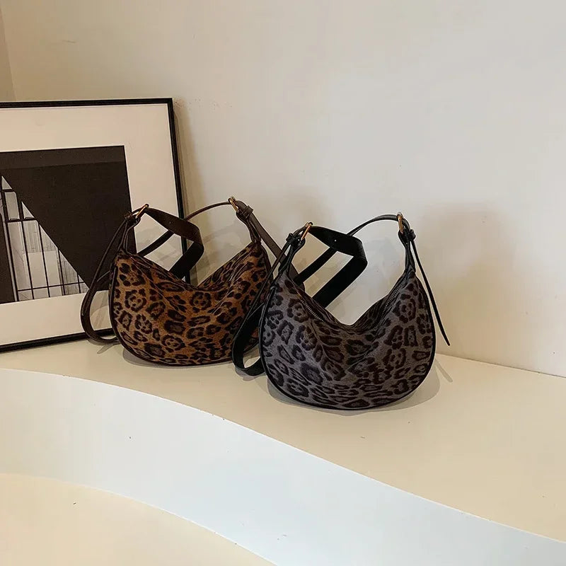 Sac banane léopard pour jeune femme