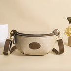 Sac banane femme chic déco géométrique & lettre