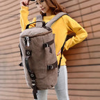 Sac polochon sport de randonnée Marron-Vert-Kaki-Bleu-Noir-ShopGET® 