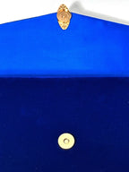 Pochette à rabat  femme Rouge-Bleu-ShopGET® 