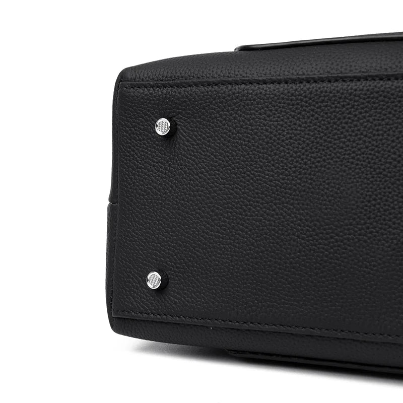 Sac cabas noir Guislaine Gris / 34cm 14cm 27cm-Noir / 34cm 14cm 27cm-Bleu / 34cm 14cm 27cm-ShopGET® 