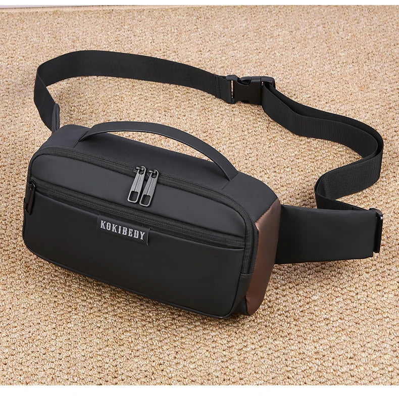 Sac banane rectangulaire pour homme