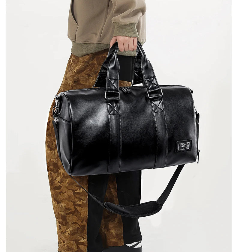 Sac weekend homme noir premium S-L-ShopGET® 