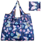Sac de courses réutilisable avec motifs floral Papillon-ShopGET® 