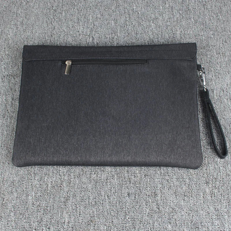 Pochette homme enveloppe Noir-ShopGET® 