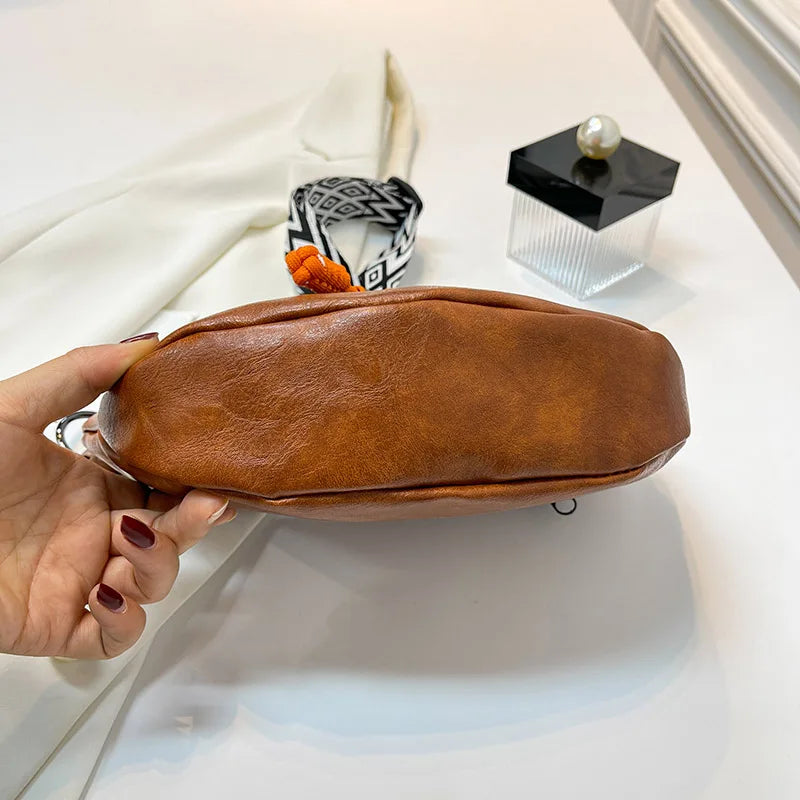 Sac banane en cuir souple original