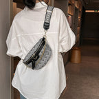 Sac banane en cuir ethnique boho plage