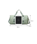 Sac polochon souple et simple Bleu-Lavender-Rose-Vert-Noir-Gris-ShopGET® 