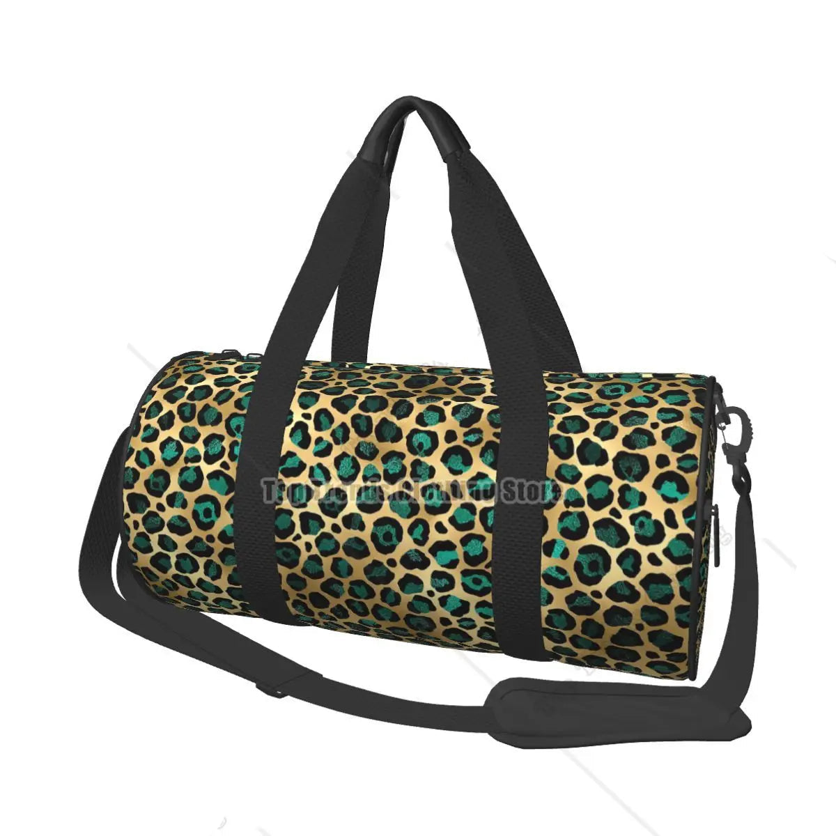 Sac polochon zebra léopard Léopard 45 x 23 cm-ShopGET® 