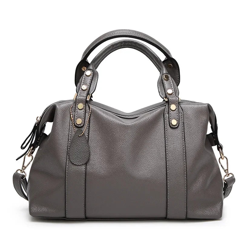 Sac cabas noir à fermeture premium Rouge-Noir-Gris-Bleu-ShopGET® 