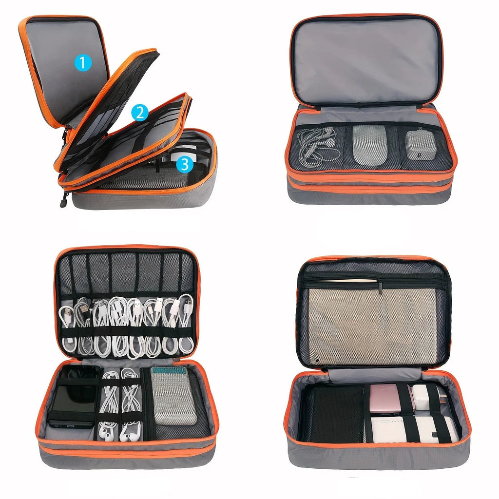 Trousse de toilette voyage multi compartiments - ShopGET®