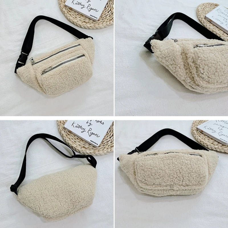 Sac banane velours tendance et chic