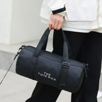 Sac polochon the tote bag Noir-Gris-Vert-ShopGET® 