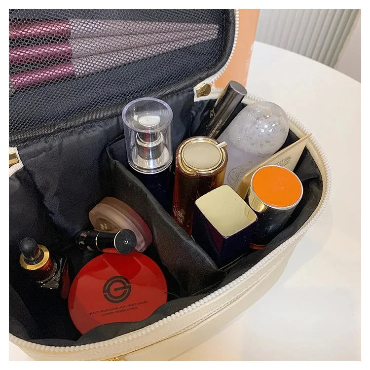 Trousse maquillage compartiment à fermeture éclair - ShopGET®