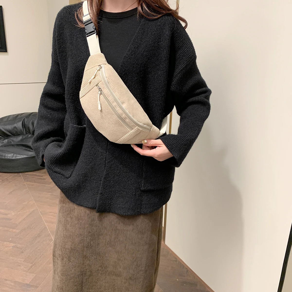 Sac banane femme pas cher en tissu premium - ShopGET®