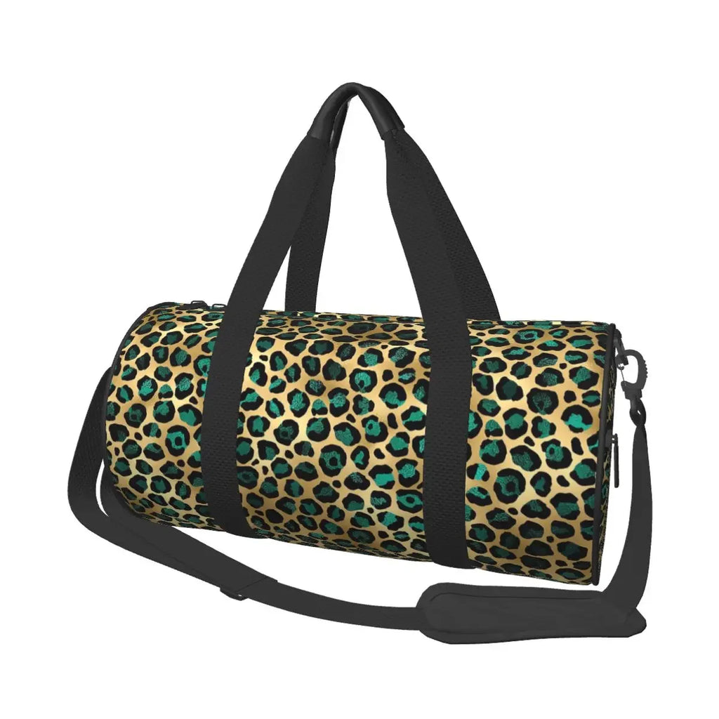 Sac polochon zebra léopard Léopard 45 x 23 cm-ShopGET® 