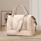 Sac weekend classique pour homme Bleu A-Bleu B-Noir-Beige-Pourpre-Vert-Gris-ShopGET® 