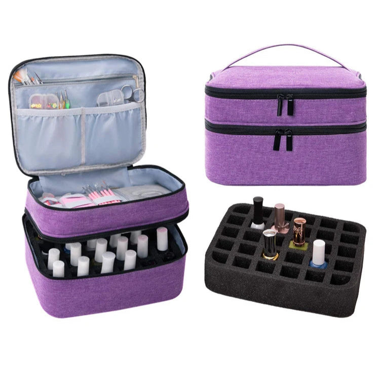 Grande trousse de toilette avec compartiment femme - ShopGET®