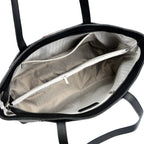 Sac cabas noir Guislaine Gris / 34cm 14cm 27cm-Noir / 34cm 14cm 27cm-Bleu / 34cm 14cm 27cm-ShopGET® 