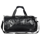 Sac polochon vintage de luxe Noir Jaune-Noir-Vert A-Vert B-ShopGET® 