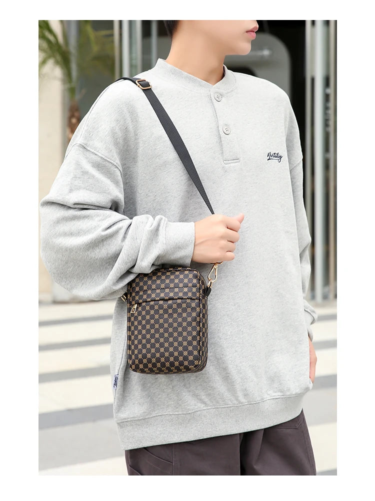 Pochette téléphone cuir homme de luxe - ShopGET®