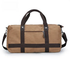 Sac weekend en toile canvas Kaki-Gris-Marron-Bleu-Noir-ShopGET® 