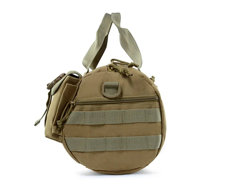 Sac polochon tissu Noir-Kaki-Désert-Vert-Camouflage-Jungle-ShopGET® 