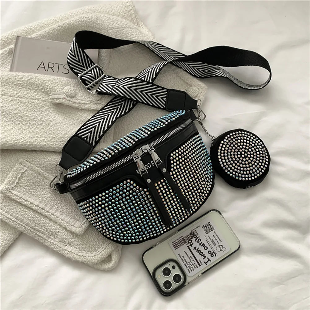 Sac banane femme noir cuir - ShopGET®