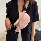 Sac banane femme chic  décontracté vert