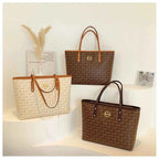 Sac cabas femme cuir souple Café / 42x30x13cm / Offerte-Blanc / 42x30x13cm / Offerte-Marron / 42x30x13cm / Offerte-ShopGET® 