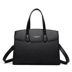 Sac cabas en cuir marron Burgundy-Noir-Apricot-Gris-Marron-ShopGET® 