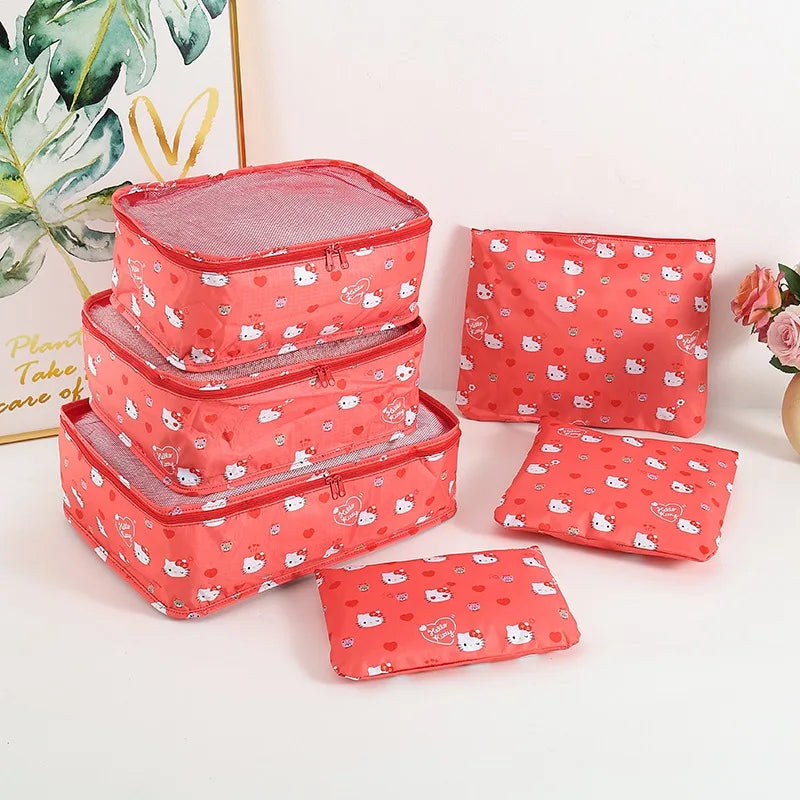 Trousse de toilette femme 6 Pièces flanelle - ShopGET®