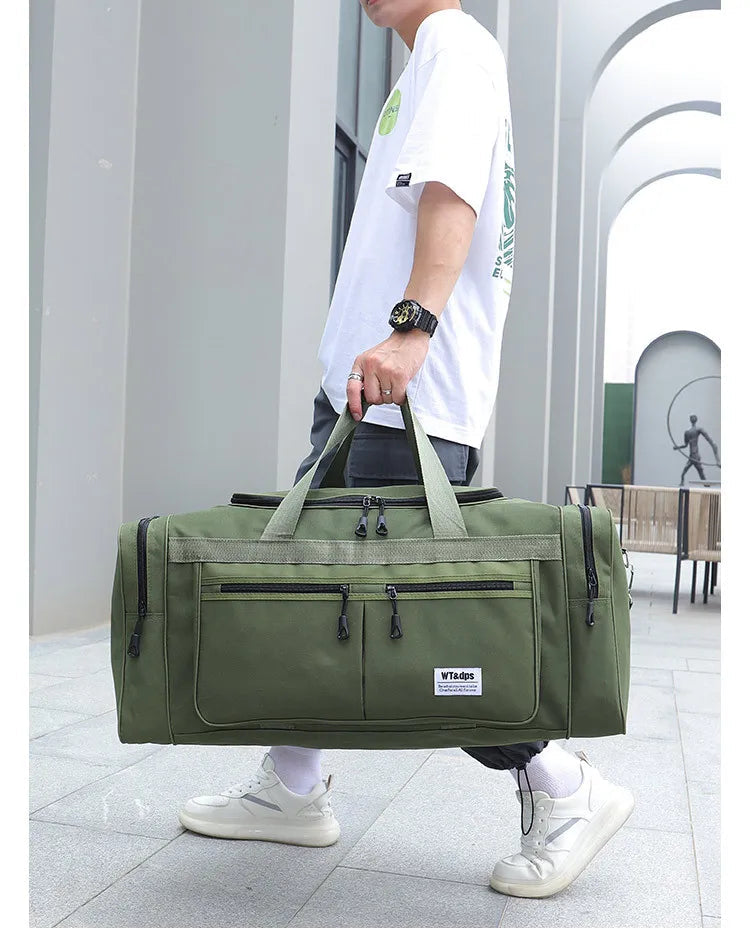 Patron sac weekend femme Gris-Vert-Bleu-Noir-ShopGET® 