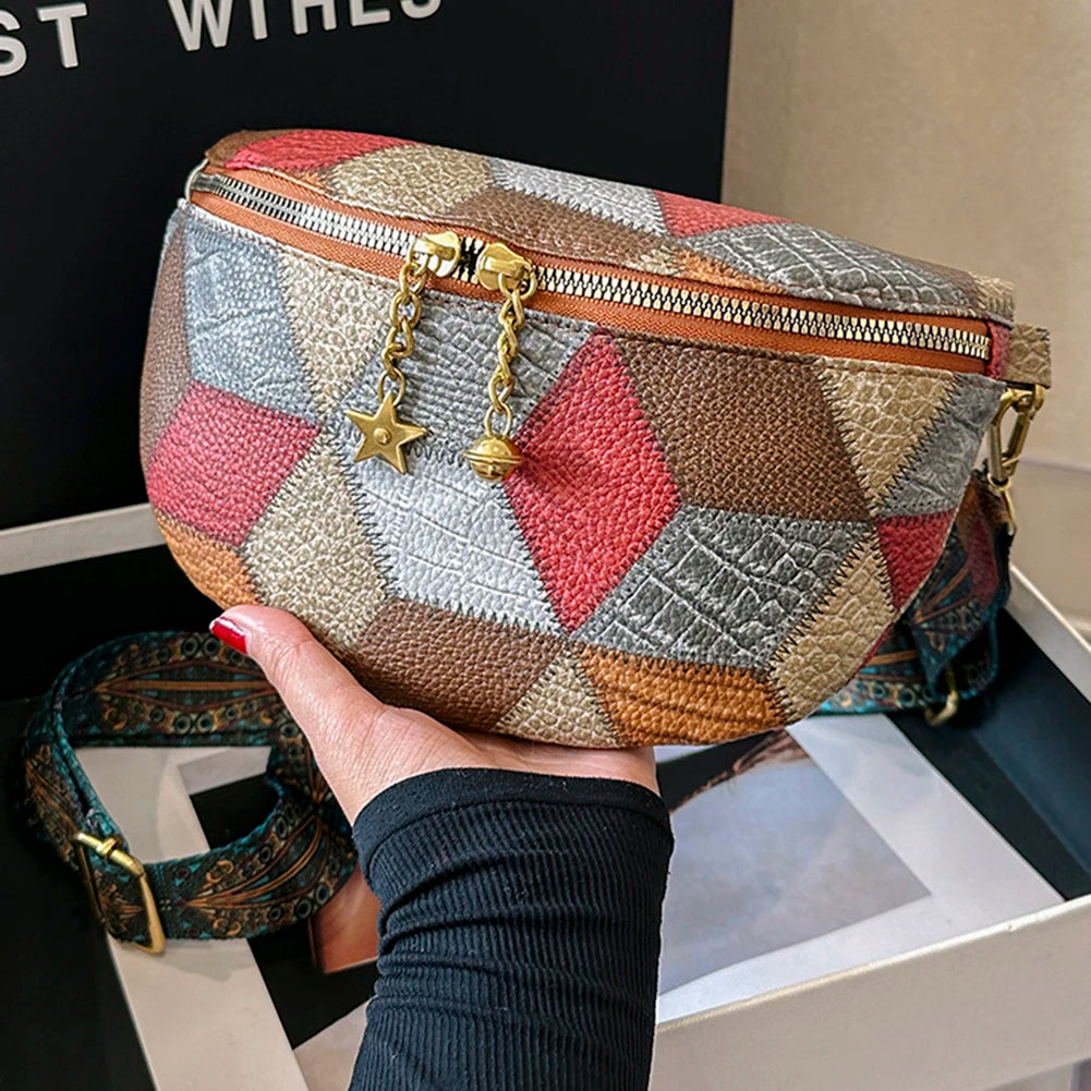 sac banane femme tendance de transport rétro