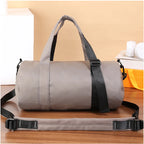 Sac polochon the tote bag Noir-Gris-Vert-ShopGET® 