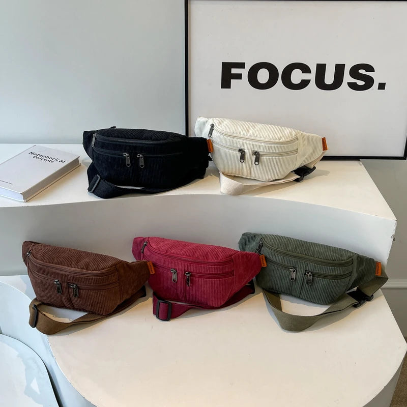 Sac banane femme fausse fourrure courte - ShopGET®