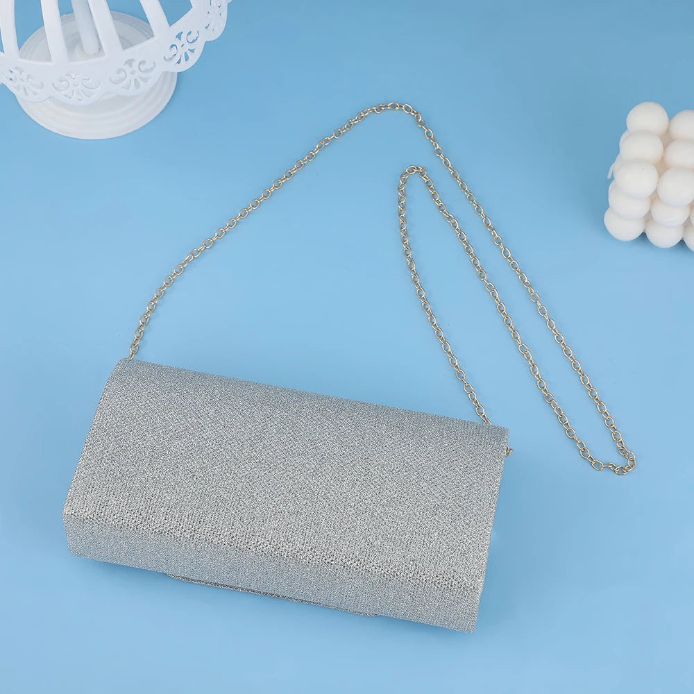 Pochette femme mariage pas cher original Argent-ShopGET® 