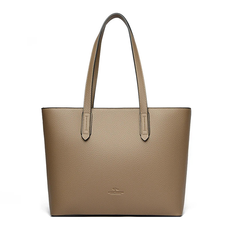 Sac cabas noir business klarina Noir-Jaune-Gris-Apricot-Kaki A-Kaki B-ShopGET® 