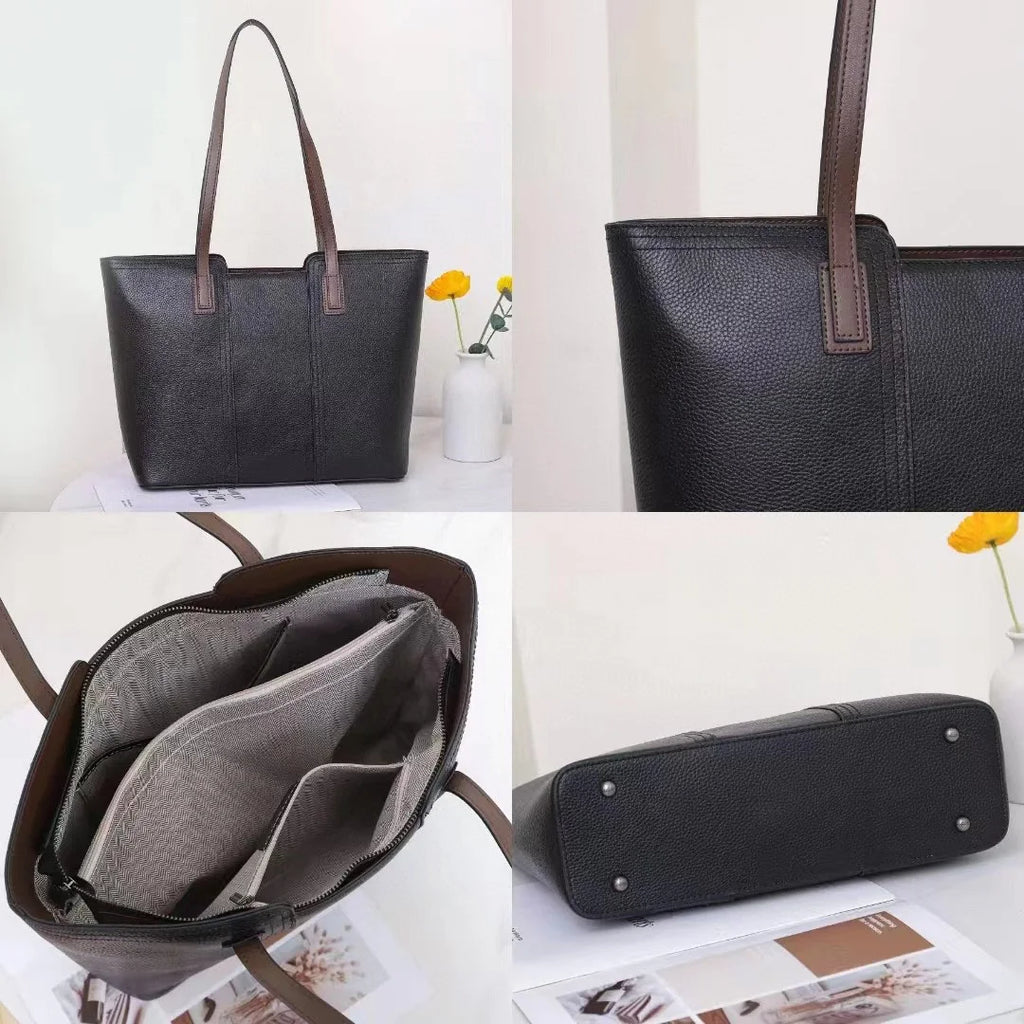 Sac cabas noir lady Tote caramel / 33x11.5x28cm / Offerte-Beige / 33x11.5x28cm / Offerte-Noir / 33x11.5x28cm / Offerte-Gris / 33x11.5x28cm / Offerte-kaki / 33x11.5x28cm / Offerte-Bleu / 33x11.5x28cm / Offerte-Rouge / 33x11.5x28cm / Offerte-ShopGET® 