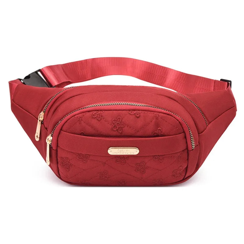 Sac banane femme en tissu solide - ShopGET®