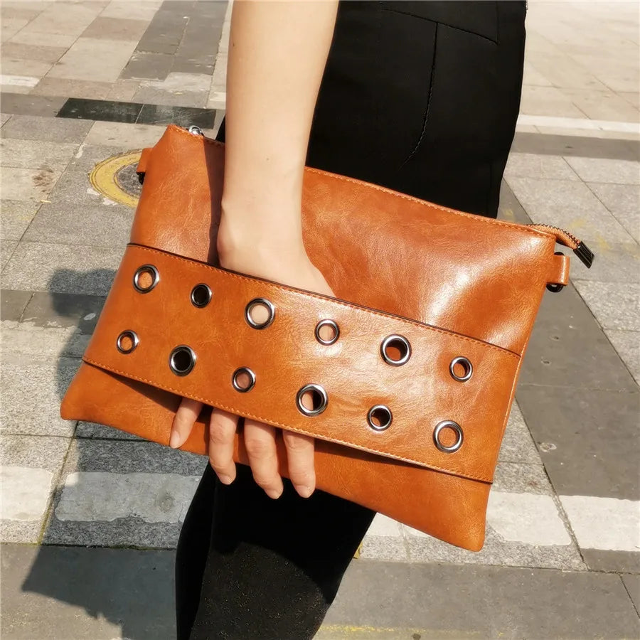 Sac à main pochette femme Noir / 29X22X2cm-Marron / 29X22X2cm-ShopGET® 