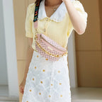 Sac banane léopard décor lettre "love"