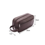 Trousse de toilette voyage en cuir - ShopGET®