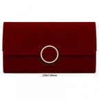 Pochette femme Bordeau Noir / 23 cm x 13 cm-Rouge / 23 cm x 13 cm-ShopGET® 