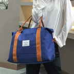 Sac weekend plage et piscine Noir-Bleu-ShopGET® 