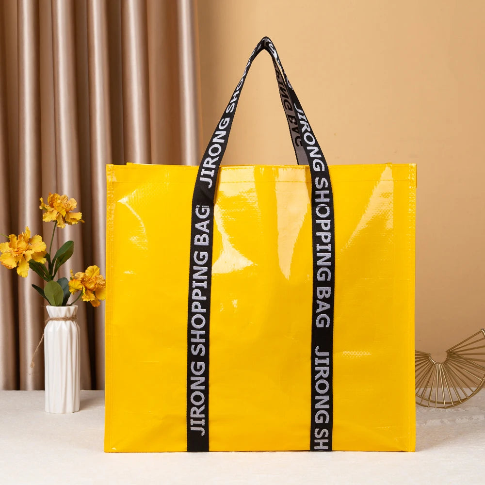 Sac de courses newest Rouge / 44x40x20cm-Jaune / 44x40x20cm-Bleu / 44x40x20cm-ShopGET® 
