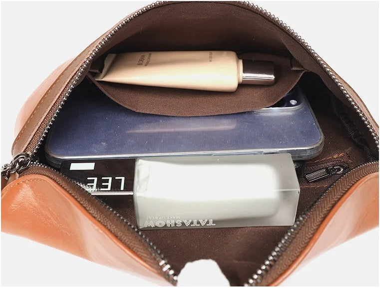 Sac banane femme cuir brillant - ShopGET®