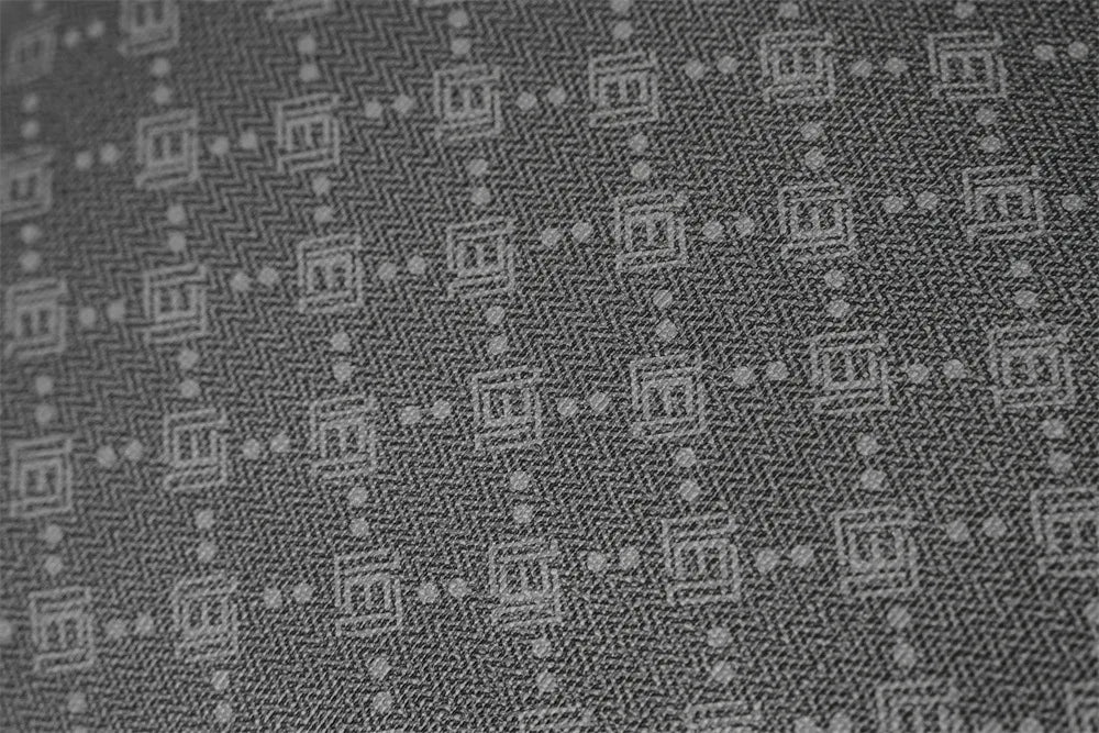 Petite pochette homme  luxe en plaid Noir-ShopGET® 