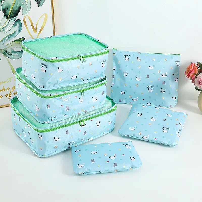 Trousse de toilette femme 6 Pièces flanelle - ShopGET®