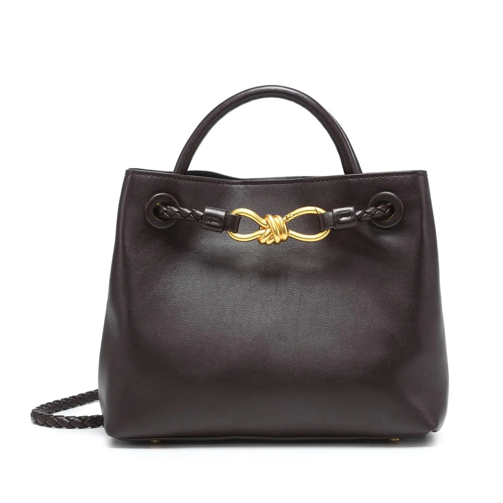 Sac cabas noir à forme simple 29*10 * 18cm / Blanc-29*10 * 18cm / Argenté-29*10 * 18cm / Café-29*10 * 18cm / Noir-29*10 * 18cm / Doré-29*10 * 18cm / Rouge-ShopGET® 